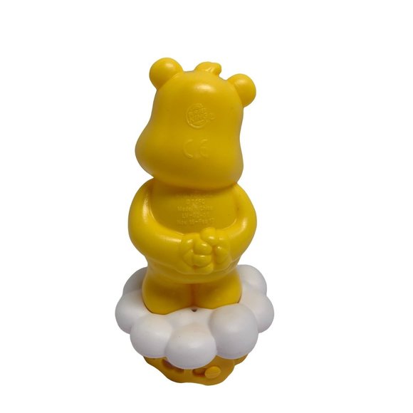 TCFC 2003 Care Bears Burger King Funshine Figure Pedistal 4 in Tall Yellow Sunsh - Picture 4 of 4